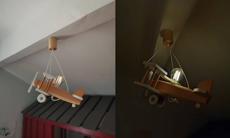 Luminaire pour chambre d'enfant sur variateur à Anse